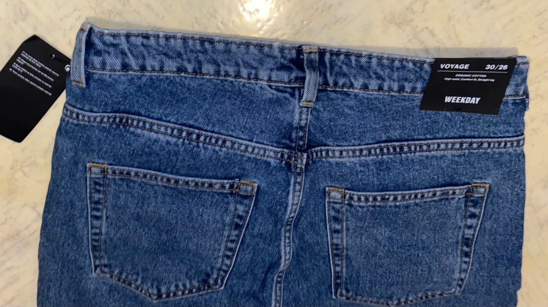 Weekday Voyage blå jeans 30/26 - 3