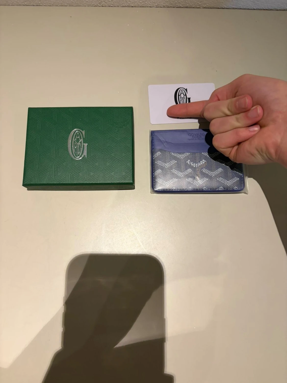 Plånbok 10/10 skick box kommer med - 1