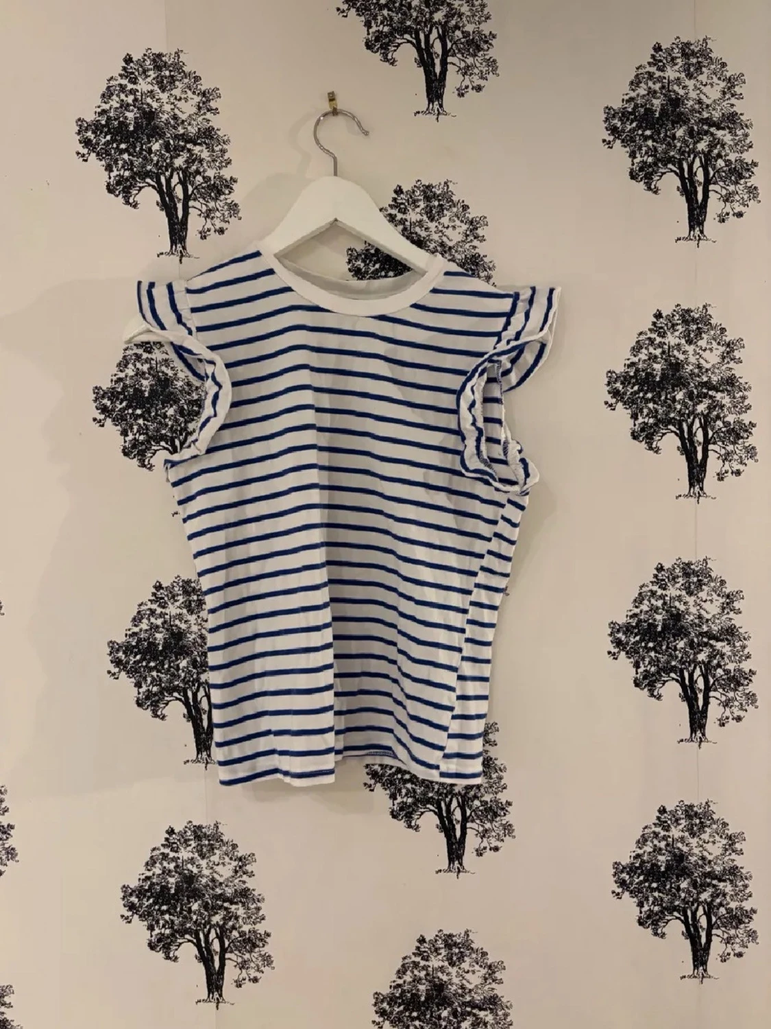 Randig volangtopp från SHEIN