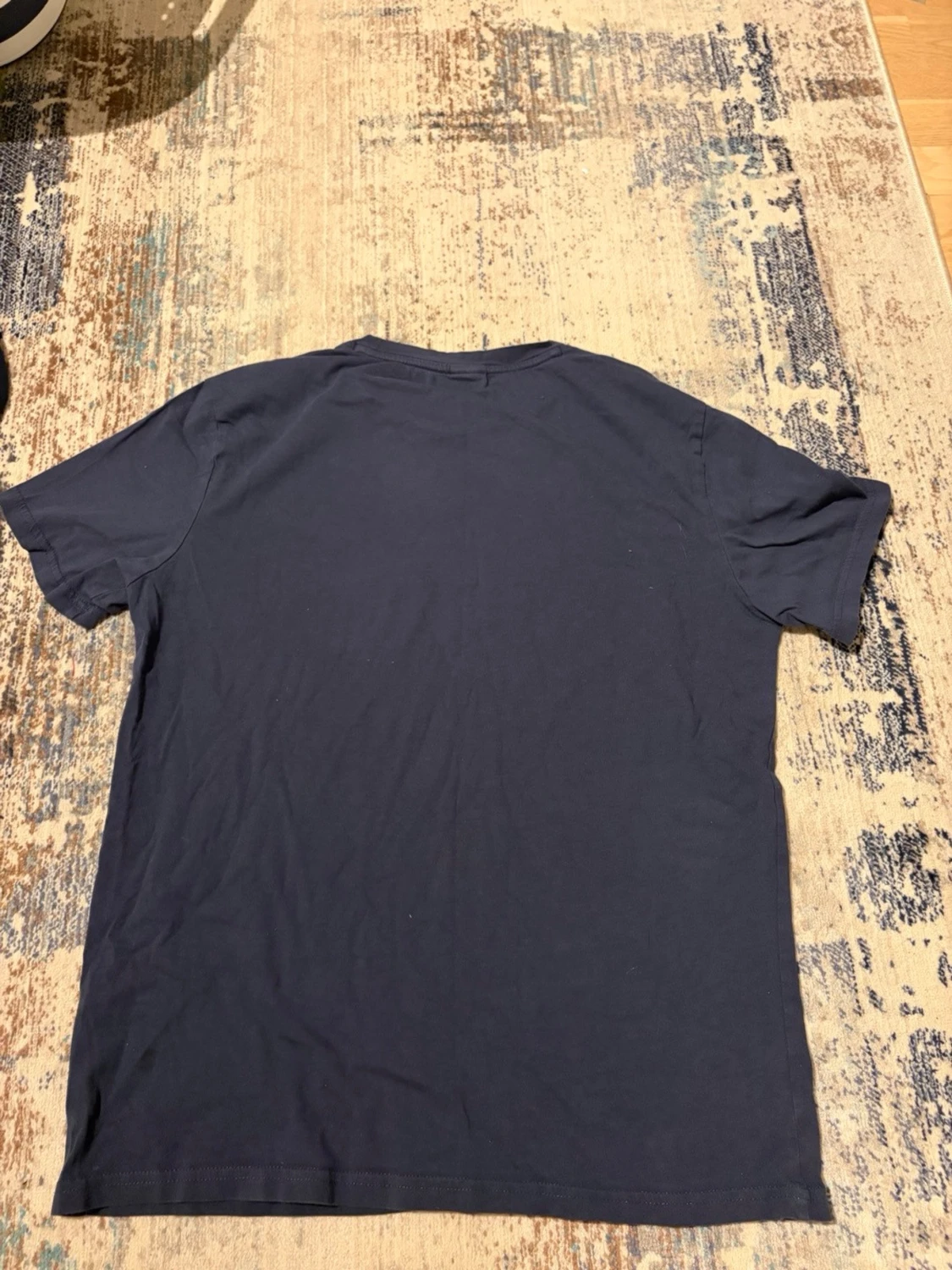 Blå BOSS t-shirt med tryck - 1