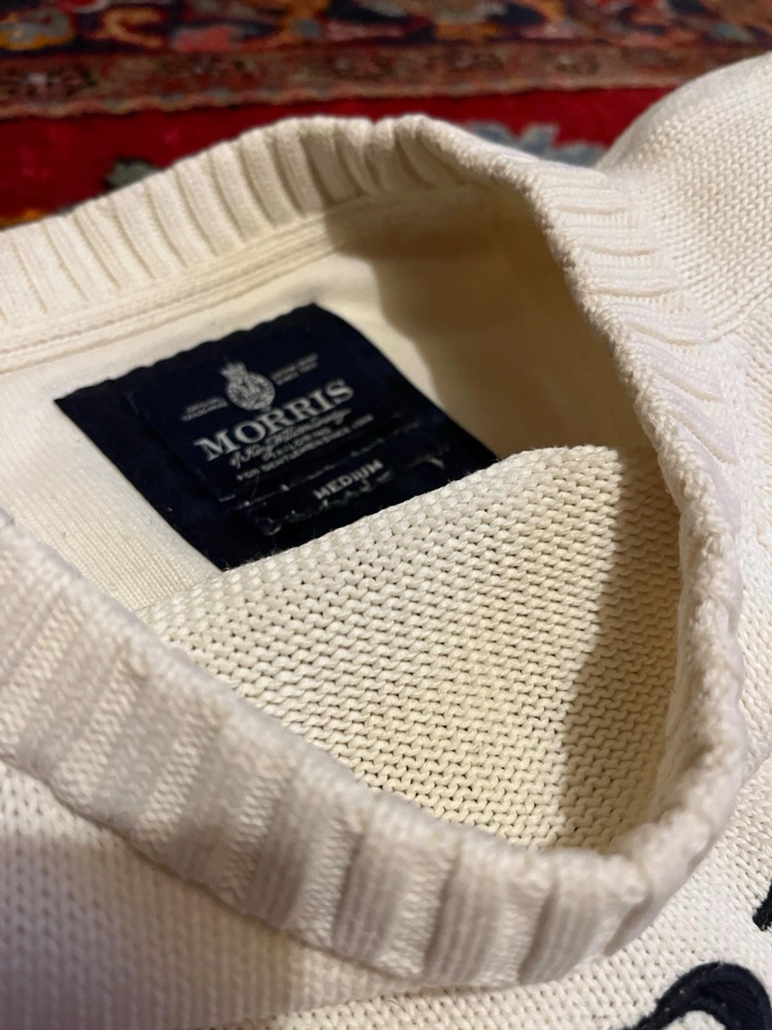 Morris tröjor stickade - 2