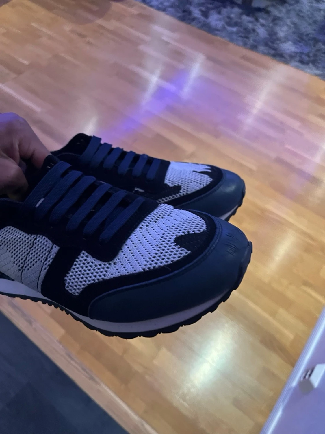 Valentino Garavani sneakers svart/vit - 5