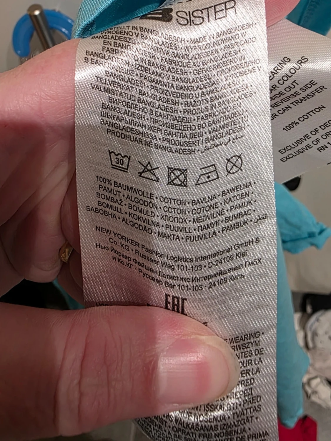 Ljusblå kort klänning från FB Sister - 2