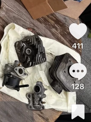 original 50cc till vivacity - smutsig men fint skick