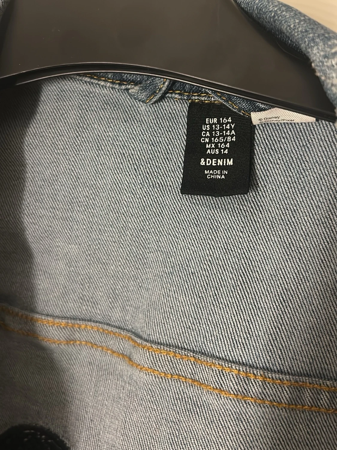 Jeansjacka med Mickey Mouse  - 3