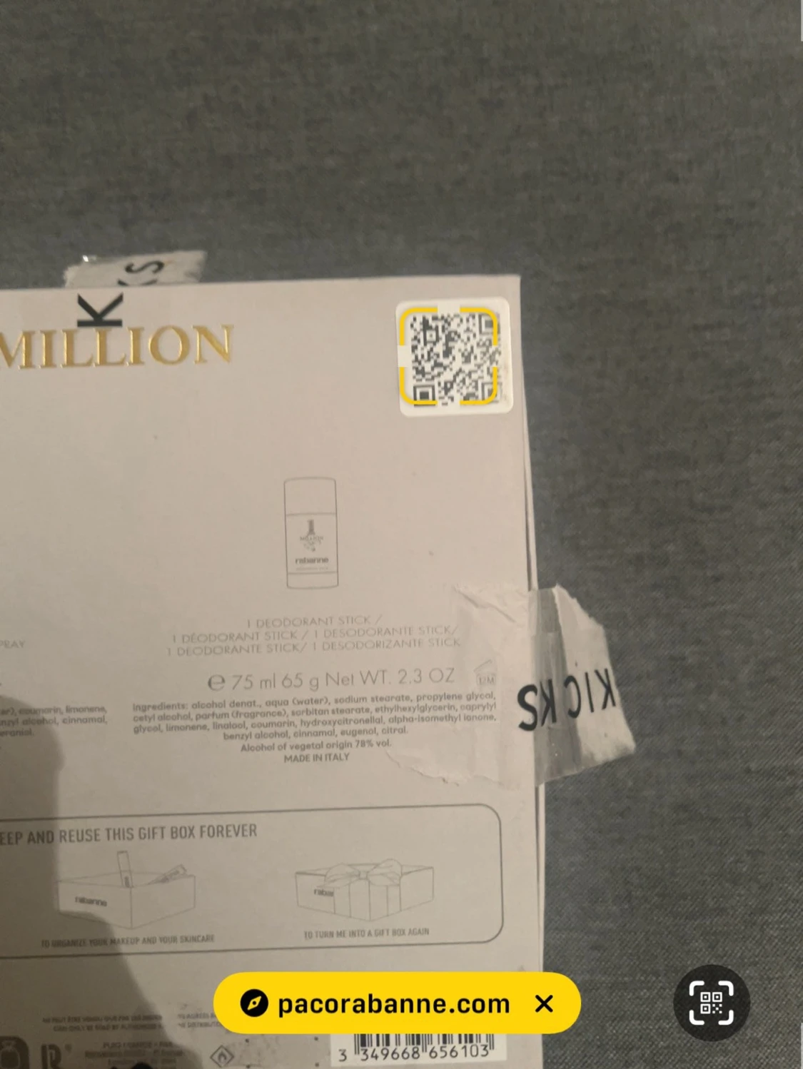 Rabanne 1 Million parfymset - 4