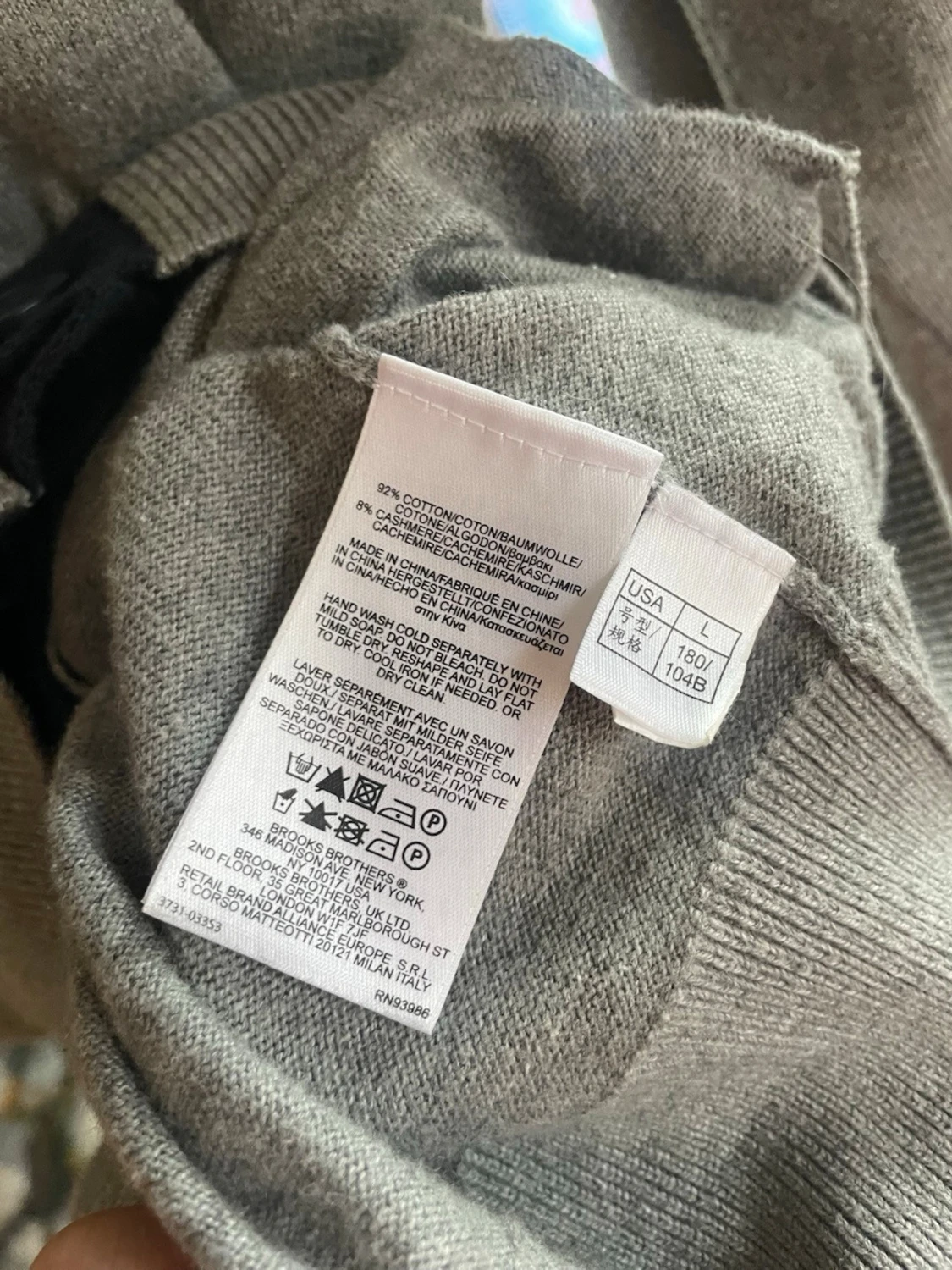 Grå kofta från Brooks Brothers L - 6