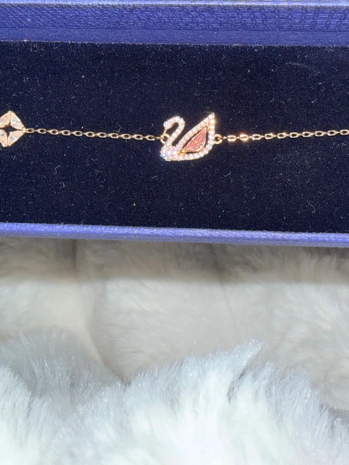 Swarovski swan armband