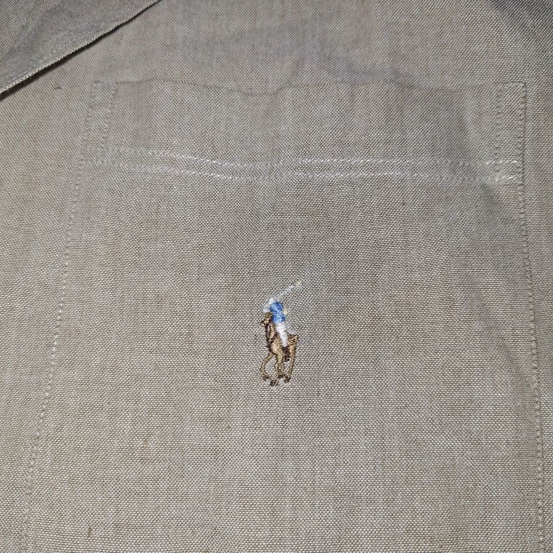 Beige kortärmad skjorta Polo Ralph Lauren - 2