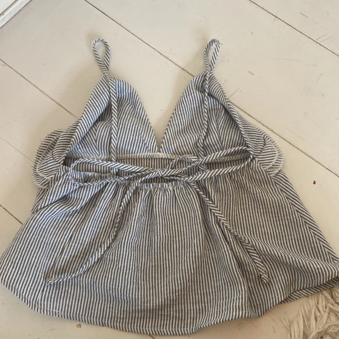 Randig linnetopp från Bershka XS - 1