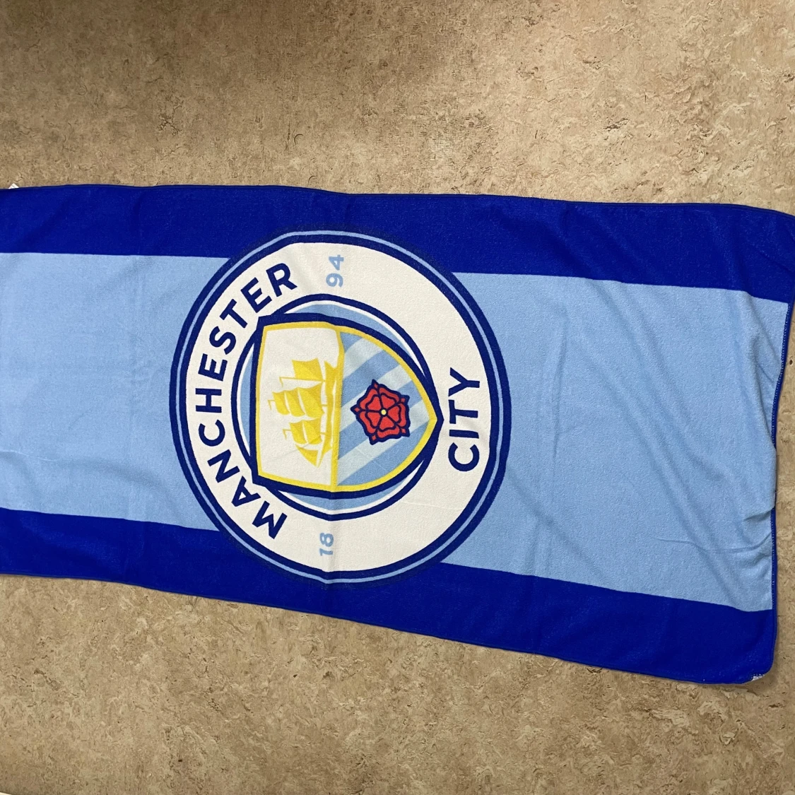 Manchester City halsduk blå