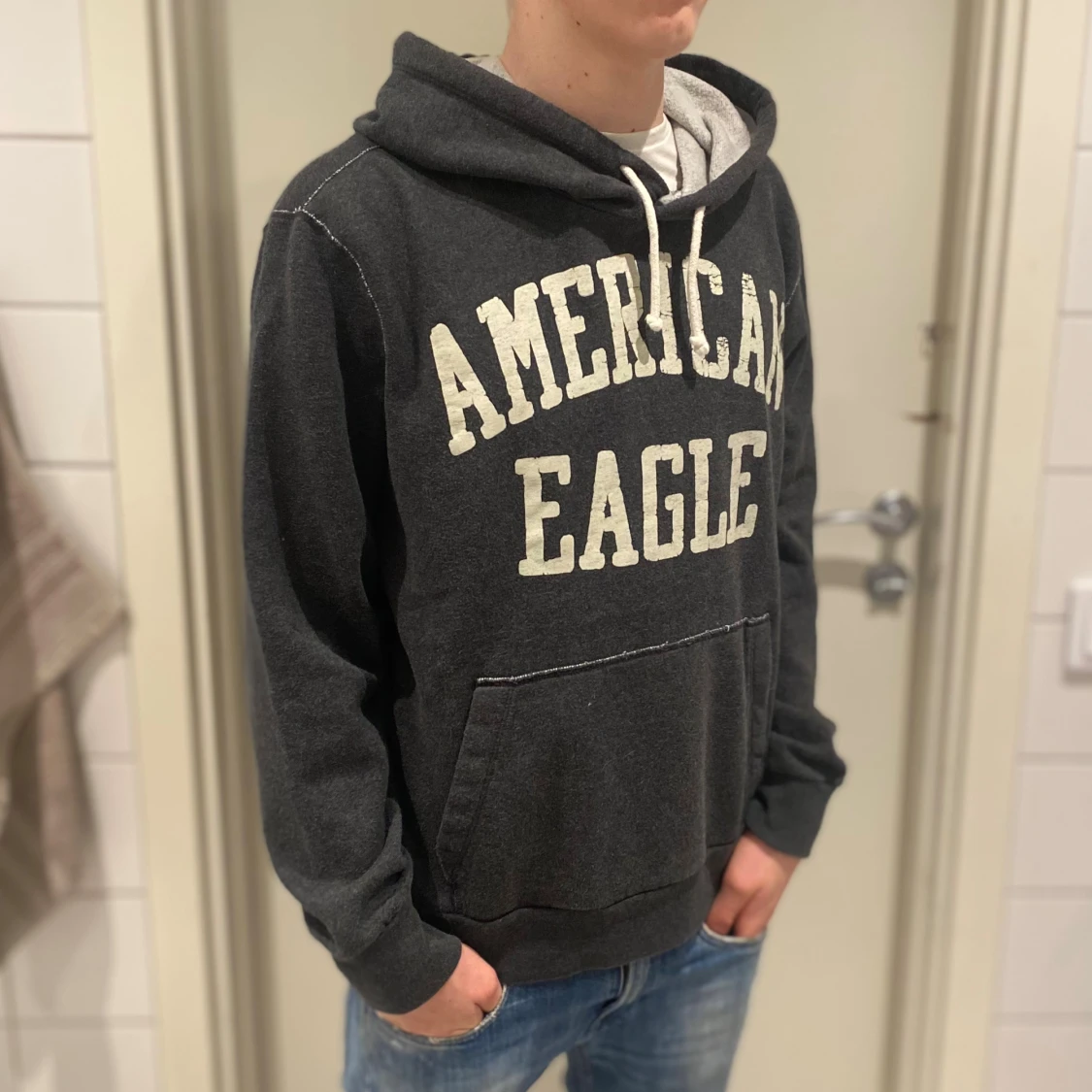 Vintage hoodie från American Eagle - 2