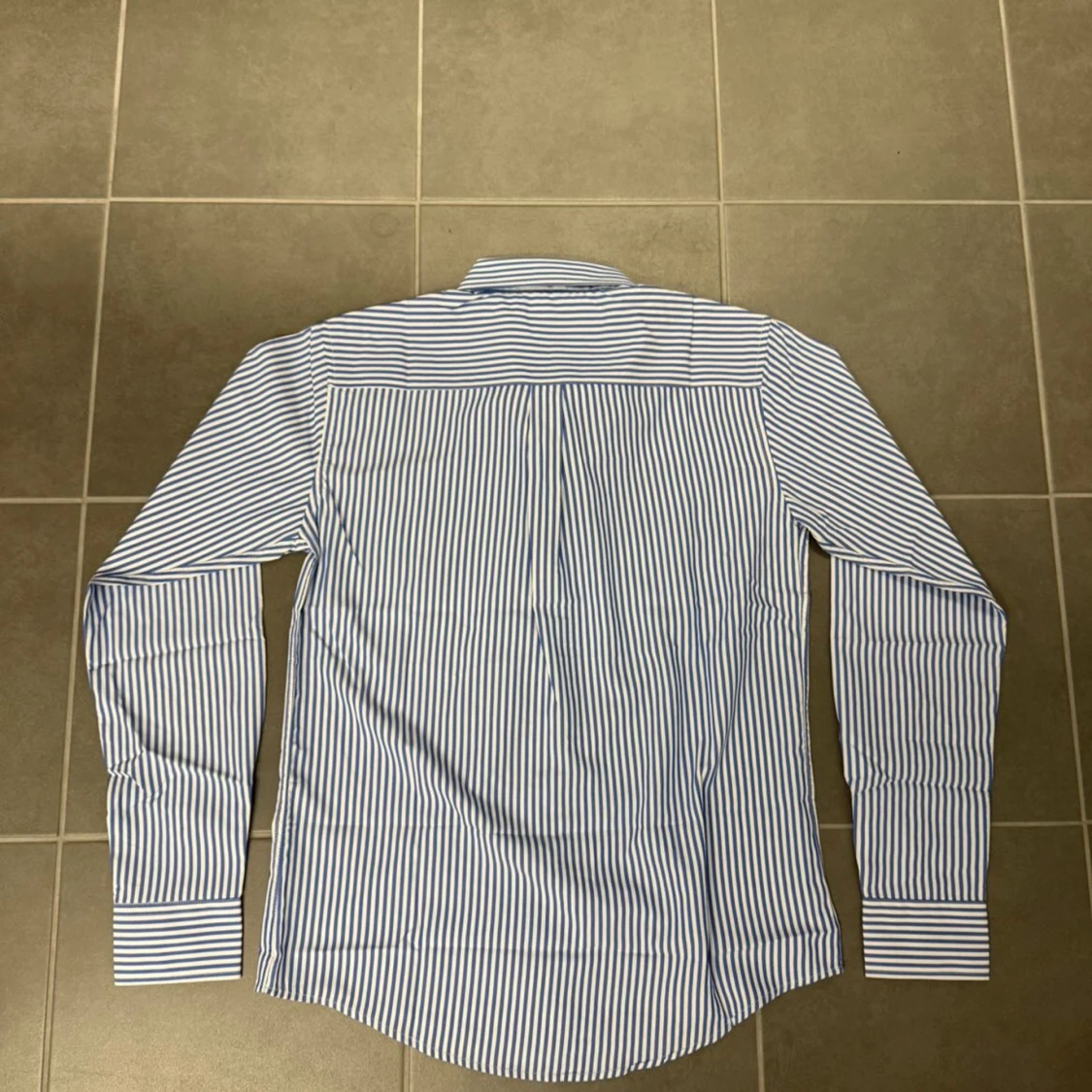 Blåvit randig skjorta från Ralph Lauren - 4