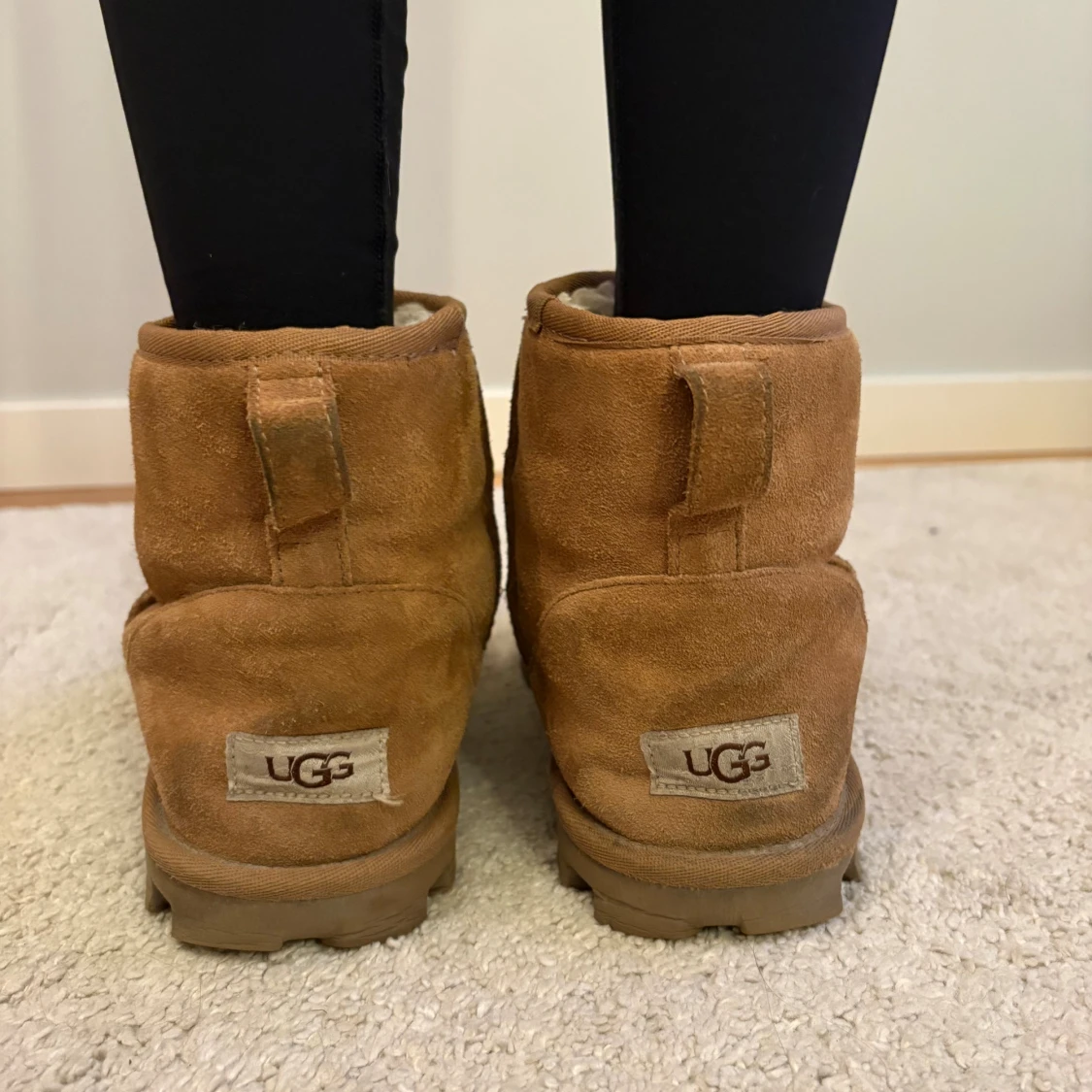 Bruna UGG boots i mocka - 2