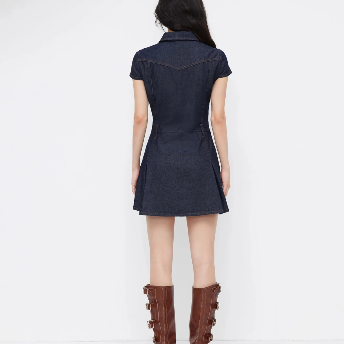 Trendig jeansklänning från cider  - 2