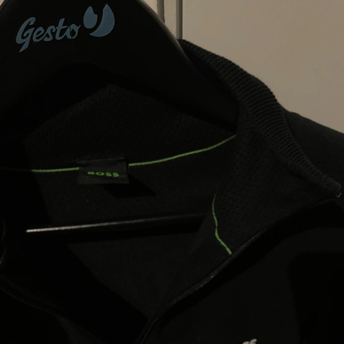 Svart half zip polotröja från BOSS - 1