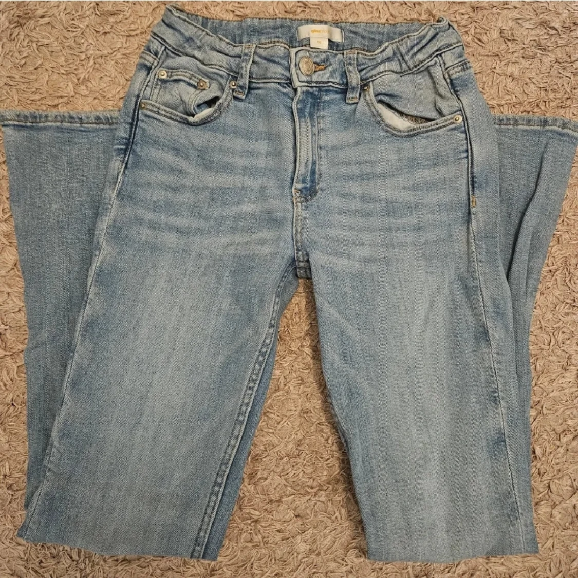 Ljusblå bootcut jeans Gina Tricot - 2