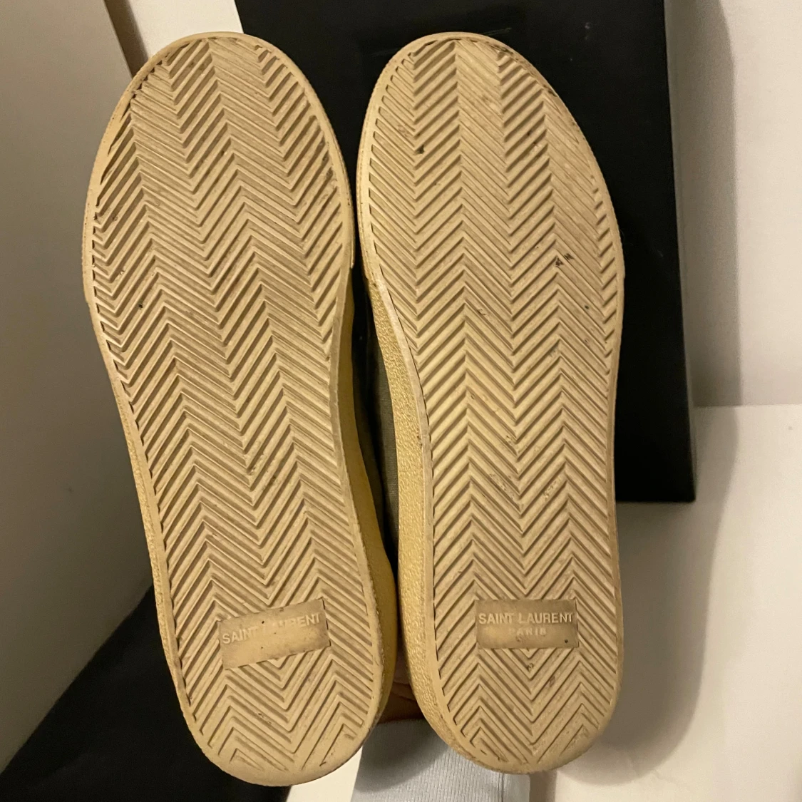 Gröna Saint Laurent skor  - 4