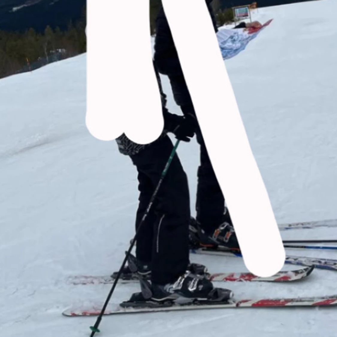 Svarta skidbyxor - 1