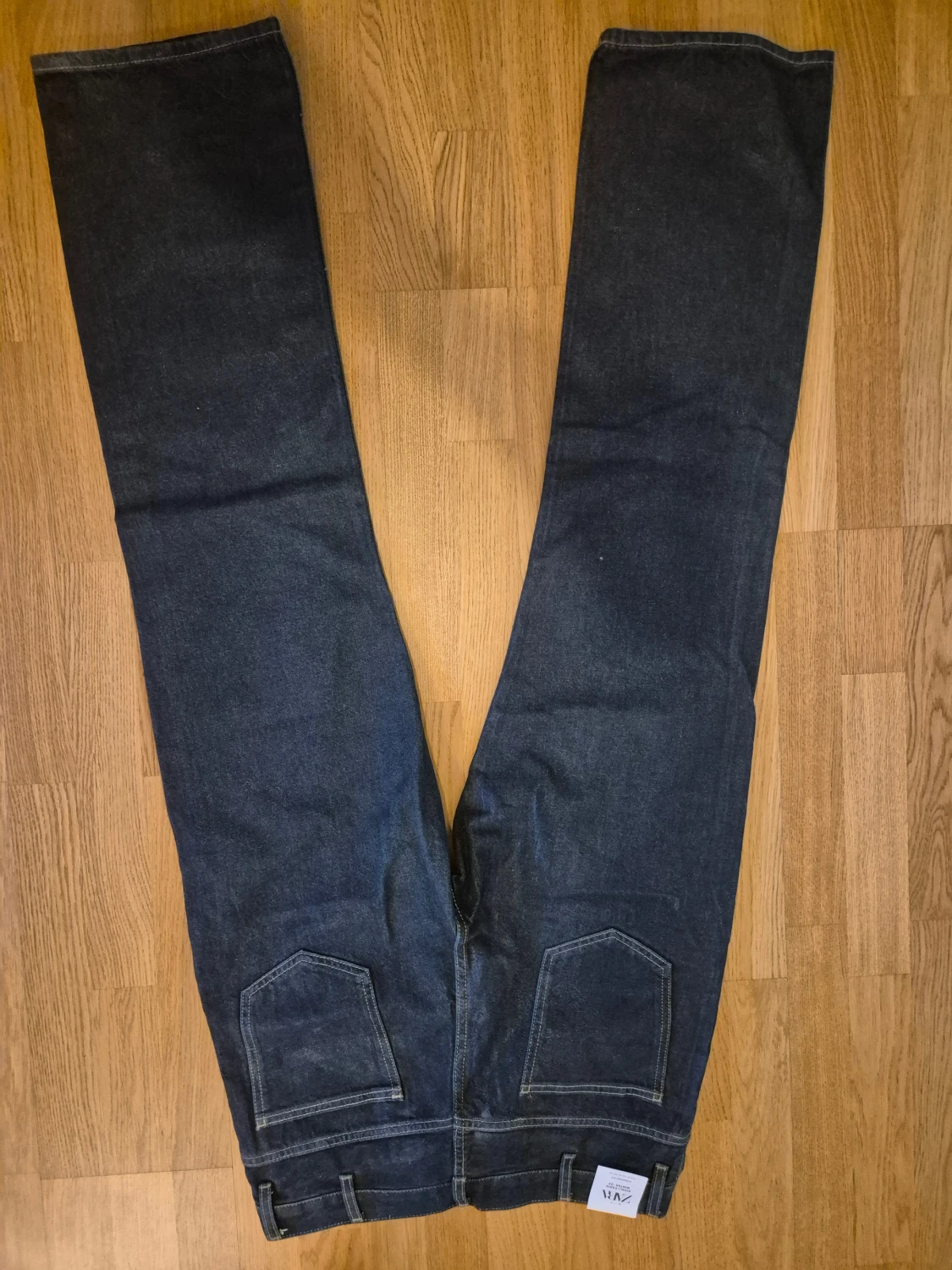 Mörkblå straight jeans från Zara - 1
