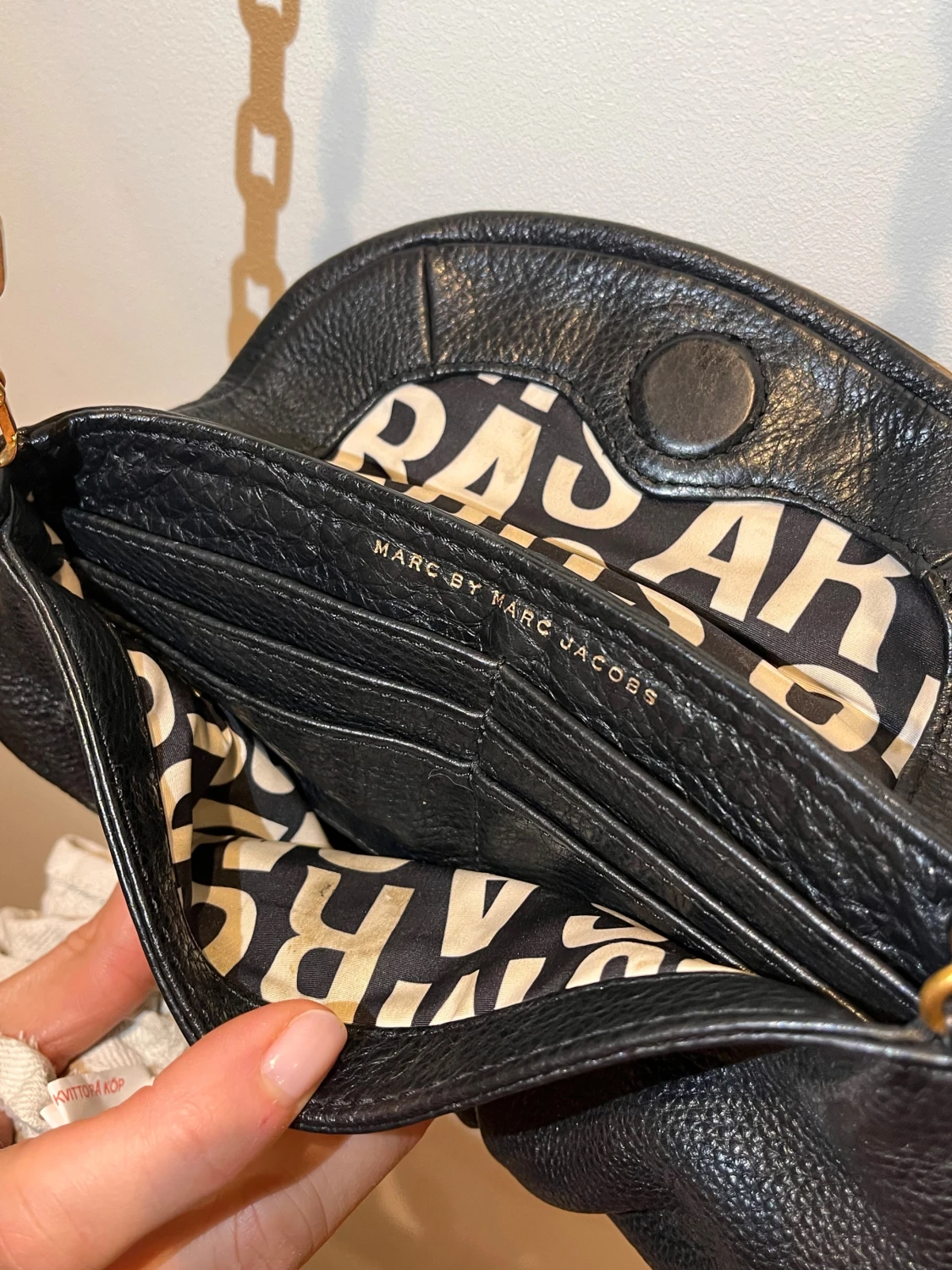 Svart axelväska Marc by Marc Jacobs