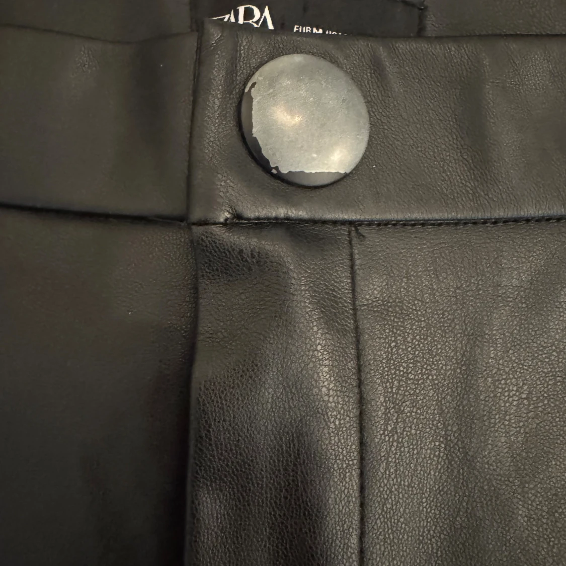 Zara faux leather pants  - 1