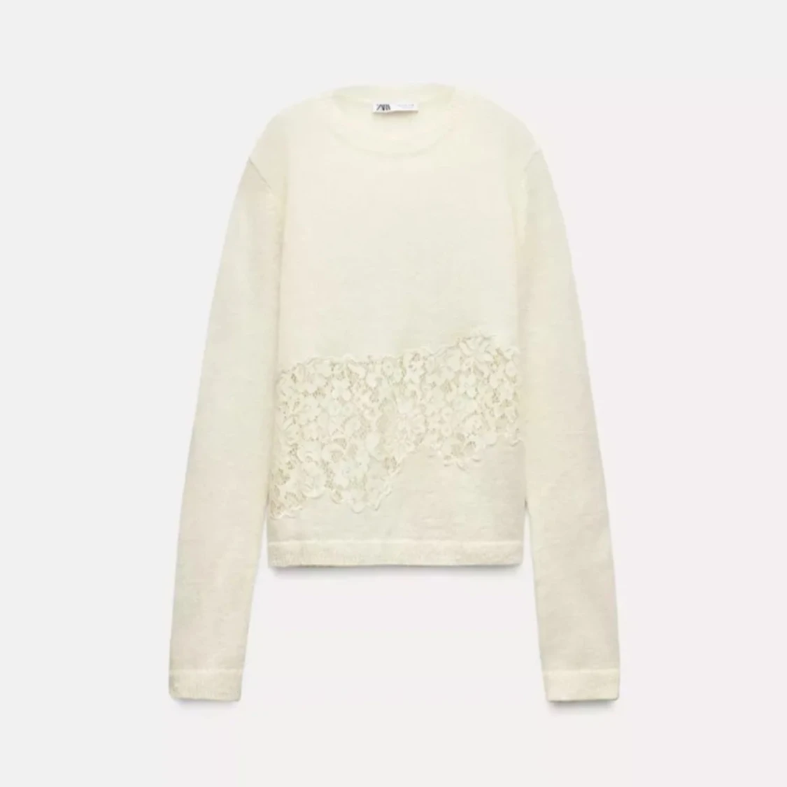 zara tröja med spets