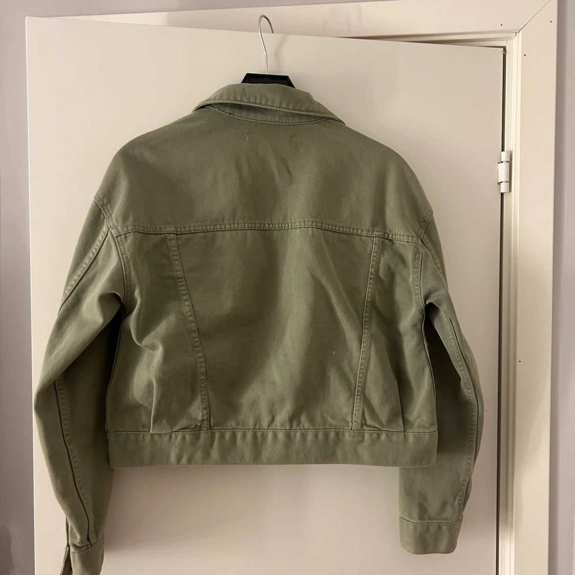 Grön jeansjacka från Zara - 1