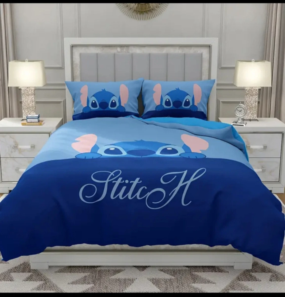 Helt ny..Stitch påslakan - 