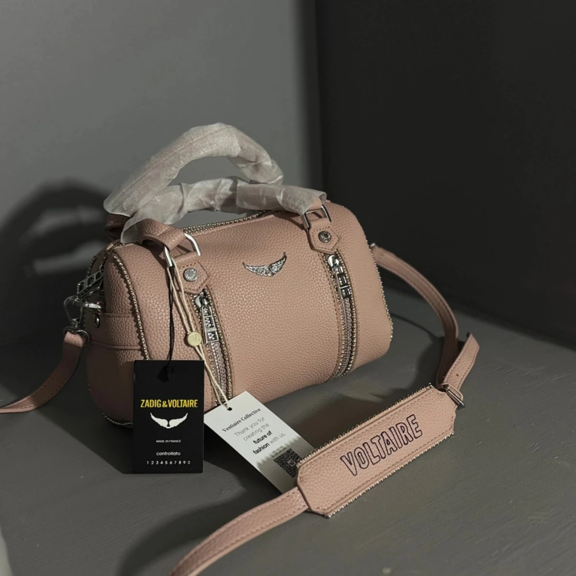 Zadig et Voltaire väska rosa  - 1