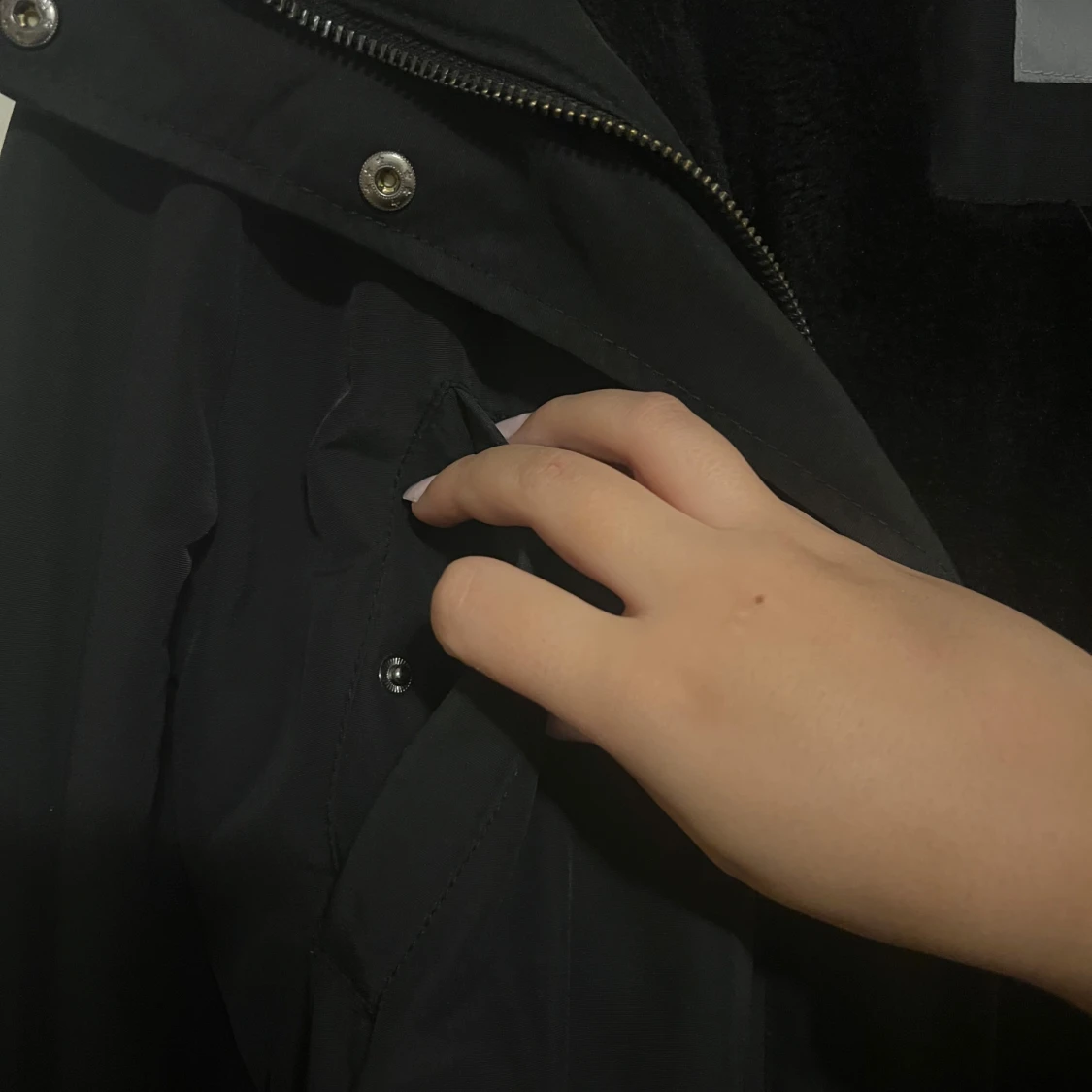 Svart vinterjacka - 3
