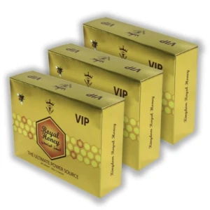 Royal Honey VIP 12 pack - Royal Honey VIP är ett kosttillskott för ökad prestation, känt för sin energigivande effekt. En box innehåller 12 x 20g, perfekt för dig som söker naturlig energi.