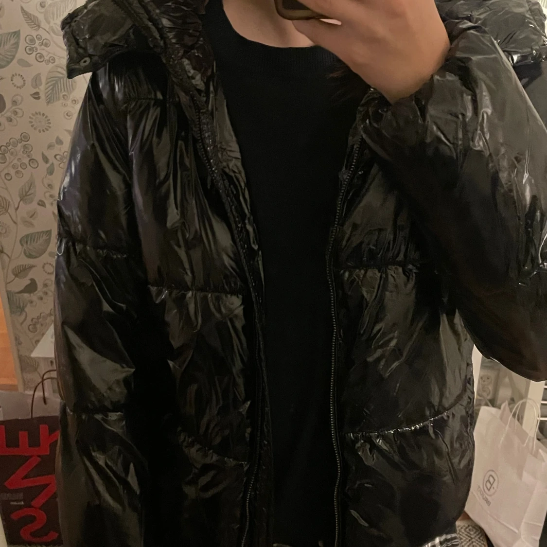 Svart pufferjacka från Nelly - 3