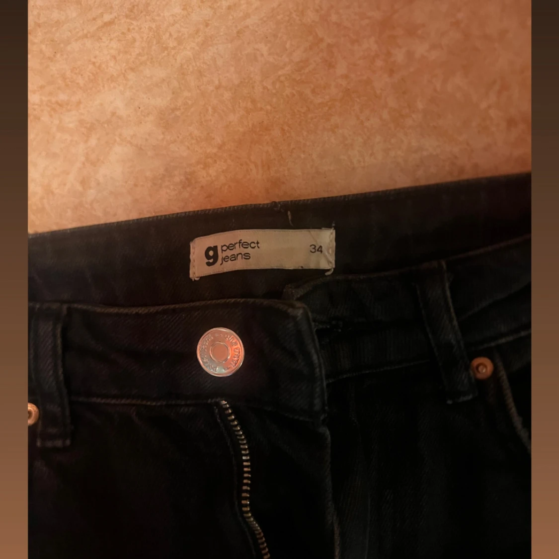 Svarta bootcut jeans från g perfect - 1