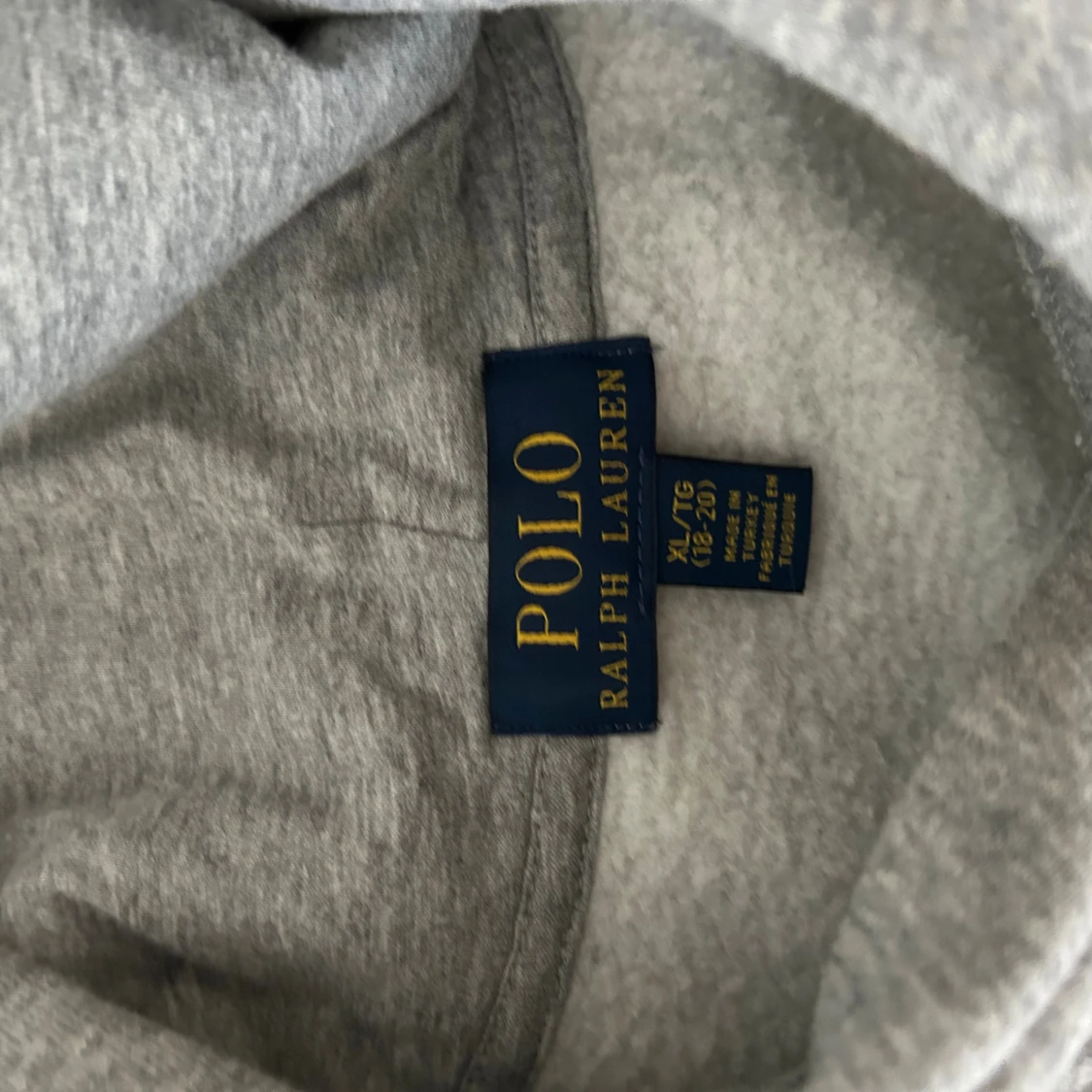 Grå Polo Bear hoodie från Ralph Lauren - 1