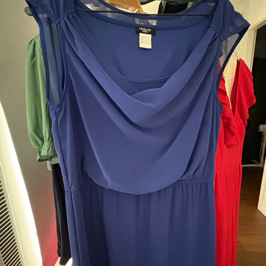 Blå långklänning från Redoute