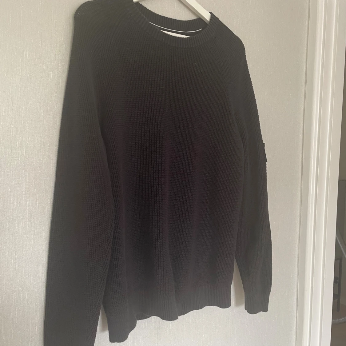 Svart stickad tröja Calvin Klein Jeans