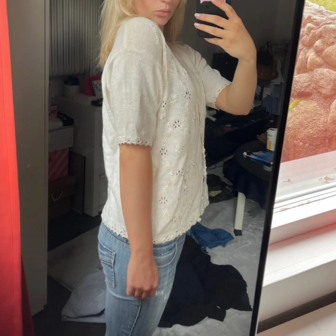 kortärmad tröja - 1