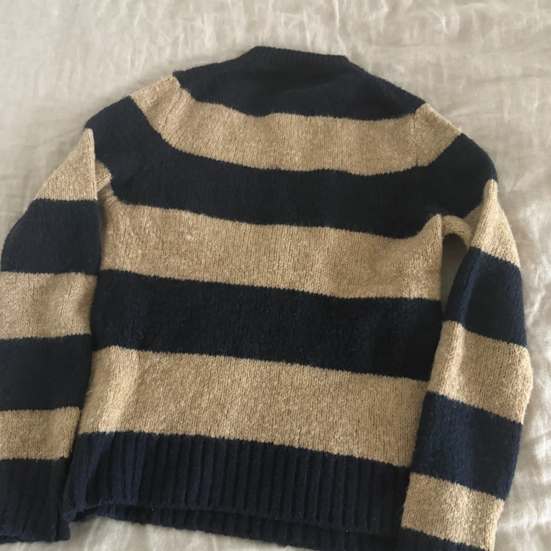 Randig stickad tröja Massimo Dutti - 2