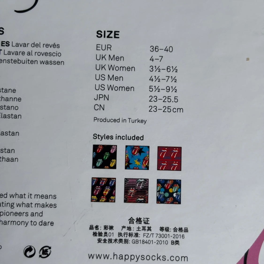 Happy Socks x Rolling Stones strumpbox - 4