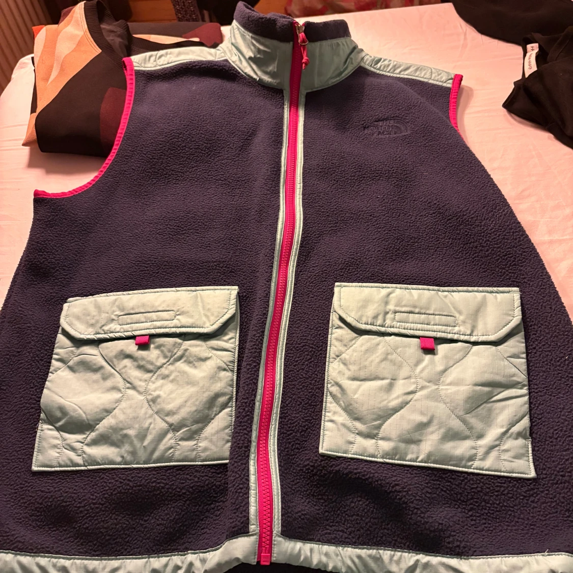 Blå fleeceväst från The North Face - 1