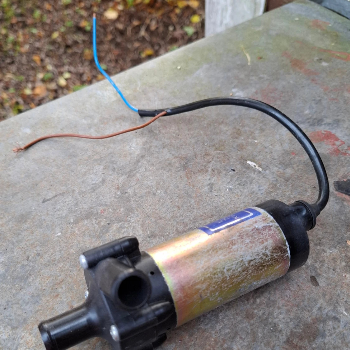 K G Knutsson Typ W 500 12V pump - 3