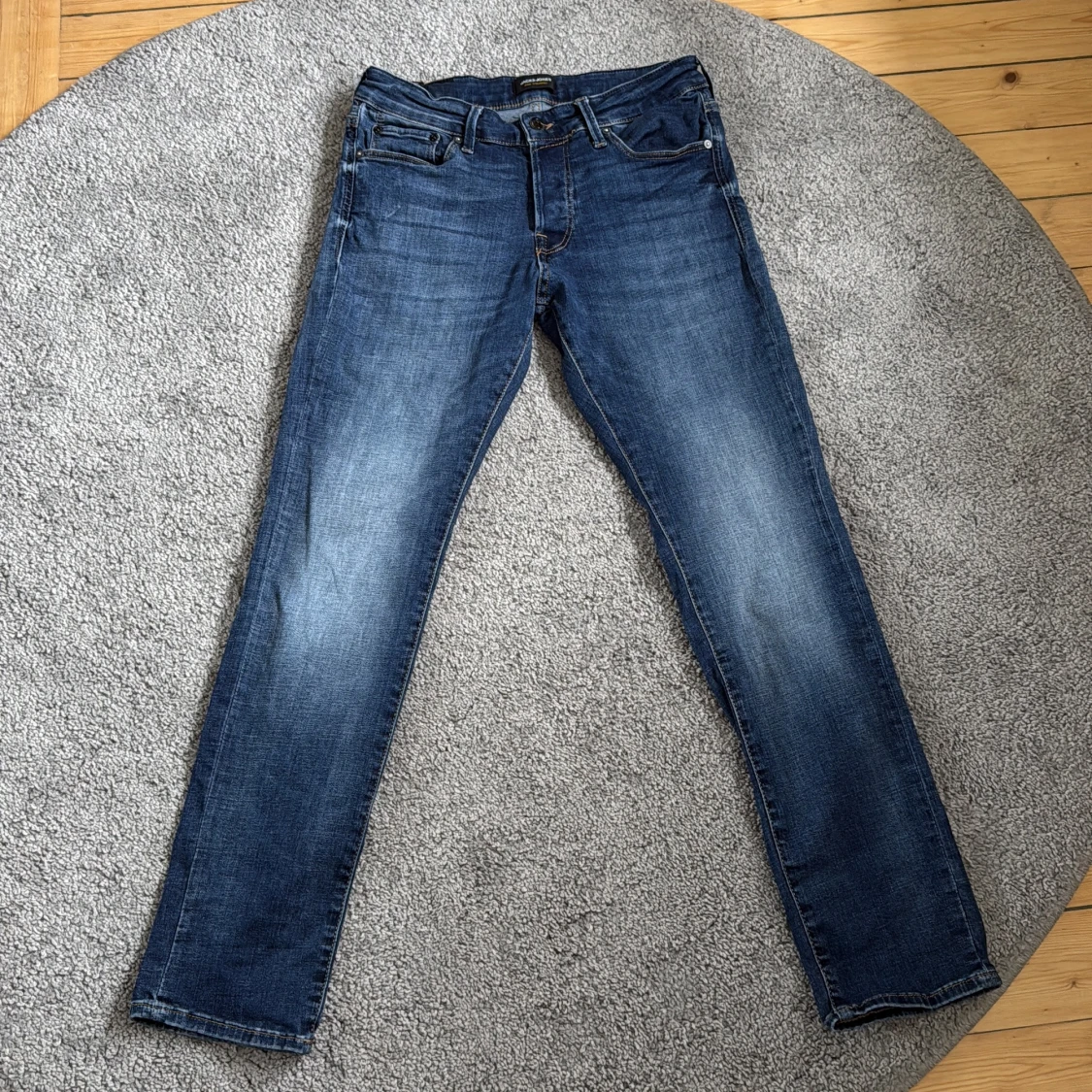 Blå slim jeans från Jack & Jones - 1