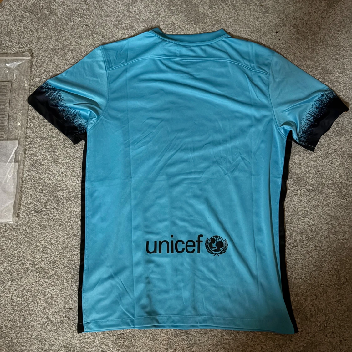 Blå FC Barcelona fotbollströja Nike - 1