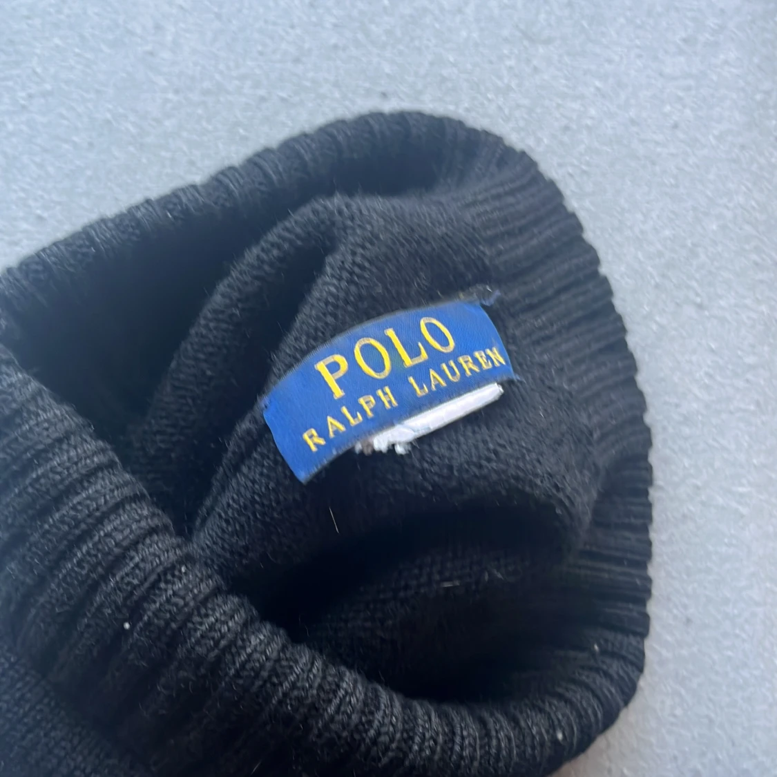 Svart stickad mössa Polo Ralph Lauren - 1