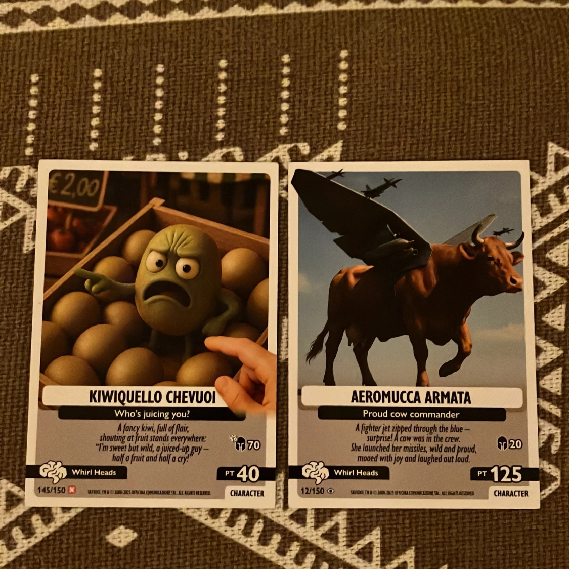 ITALIAN BRAINROT spelkort - 2