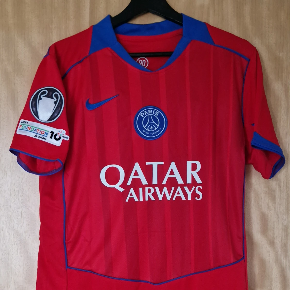 Bradley Barcola fotbollströja PSG 25-26 - 1