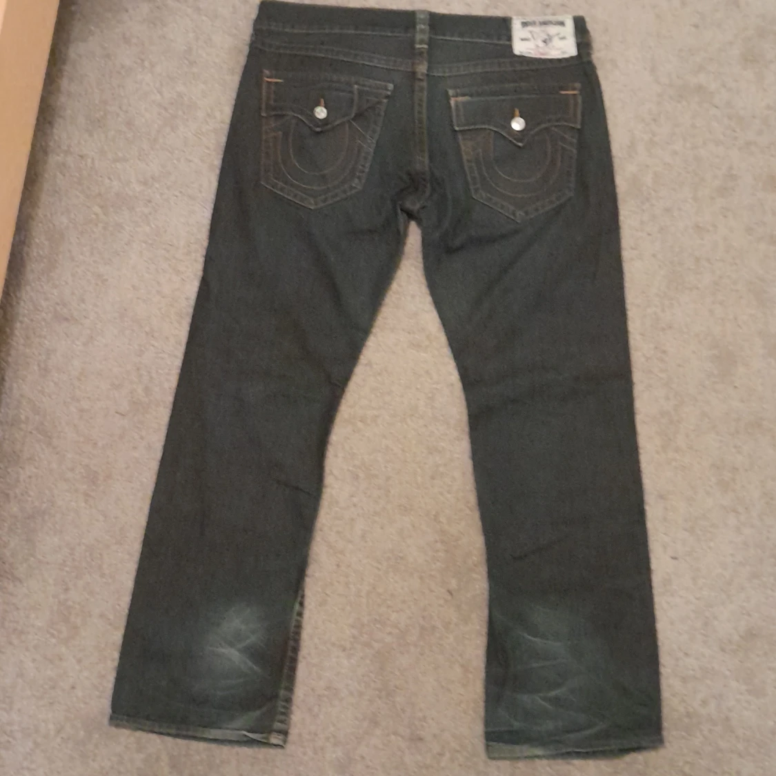 True Religion Jeans Orange Söm - 1