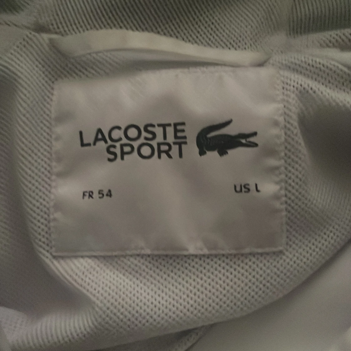 Lacoste Sport vit och gul vindjacka - 2
