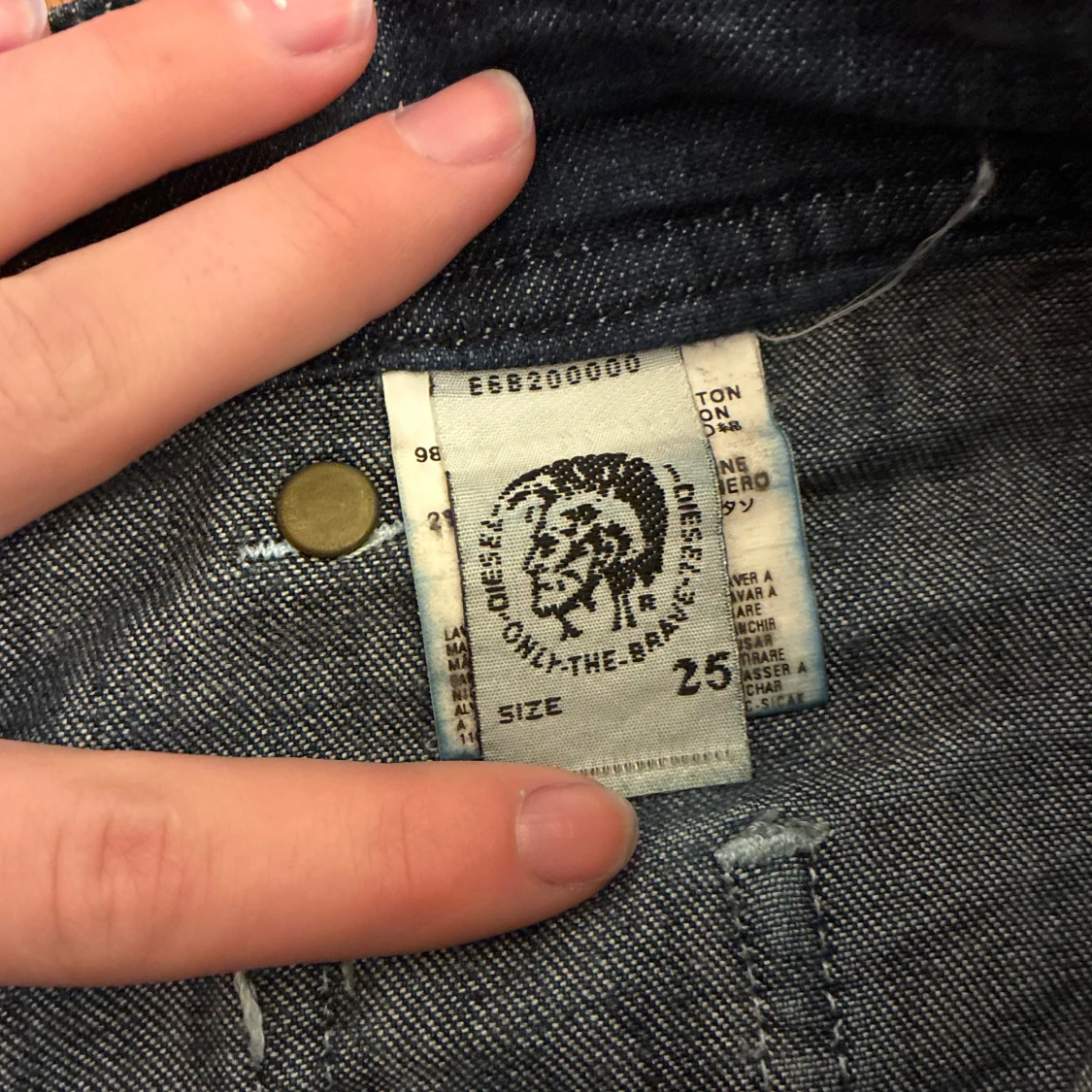 Diesel Larkee blå jeans straight fit - 4